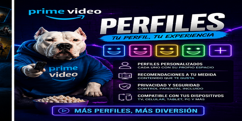 PRIME VIDEO PERFIL X 30 DIAS